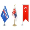 Tekli Ofis Masa Bayrağı-Özel Baskı
