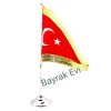 Tekli Üçgen Türk Masa Bayrağı