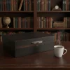 The White Spot Humidor Puro Kutusu Macassar 100s