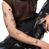 Toptan 10 Adet Spray Tattoo Paketi 54 adet şablon hediyeli