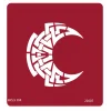 Tribal Hilal Geçici Dövme Şablonu