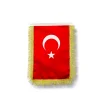 Türk Masa Bayrağı (simli)
