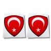 Üçgen Damla Bayrak Etiketi 2li