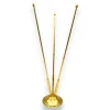 Üçlü (3lü) Gold Masa Bayrak Direği