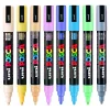 Uni Posca PC-5M 1.8-2.5 Su Bazlı Boyama Markörü Seti Çiçek Renkleri 8 RENK