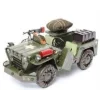 U.S. Army Jeep M151 Elyapımı Eskitilmiş Biblo 25cm