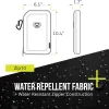 Vaultek Lifepod Fermuarlı Seyahat Humidoru Siyah 10s