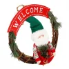 Welcome Yazılı Dekoratif Kapı Süsü 38 cm