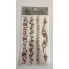 Yapıştırma Sticker Dövme Bel sırt Geçici Dövmesi