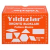 Yıldızlar Plastik Örüntü Blokları