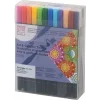 Zig Art & Graphic Twin Marker Brush Pen Çift Uçlu Çizim Kalemi Seti 48 Renk