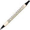 Zig Calligraphy Çift Uçlu Kaligrafi Kalemi 2 mm. + 5 mm. 010 Pure Black