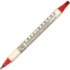 Zig Calligraphy Çift Uçlu Kaligrafi Kalemi 2 mm. + 5 mm. 020 Pure Red