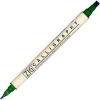 Zig Calligraphy Çift Uçlu Kaligrafi Kalemi 2 mm. + 5 mm. 040 Pure Green