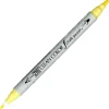 Zig Clean Color f Çift Uçlu Kalem 050 Pastel Yellow