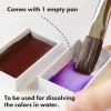 Zig Gansai Tambi Tablet Sulu Boya Seti Granulating Colors 5 Renk + 1 Boş Tablet