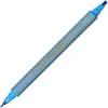 Zig Kaligrafi Kalemi Çift Uçlu 2 mm. + 3.5 mm. Açık Mavi