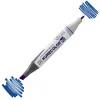 Zig Kurecolor Twin S Grafik Çizim Marker Kalemi 317 Blue