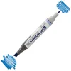 Zig Kurecolor Twin S Grafik Çizim Marker Kalemi 366 Dull Blue