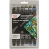 Zig Kurecolor Twin S Marker Kalem Seti 12 Renk GRAY COLORS