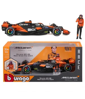 1:24 Formula 1 McLaren MCL38 Miami Grand Prix 2024