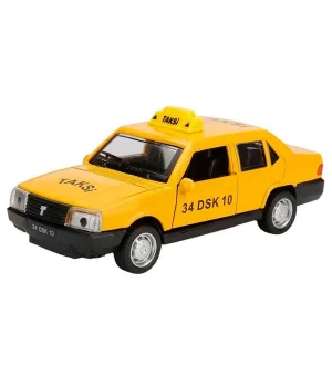 1:32 Sesli ve Işıklı Taksi 13 cm