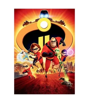 100 Parça Incredibles 2 Puzzle