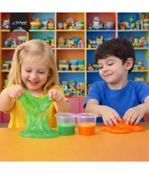 6lı Bardak Slime 6 Renk