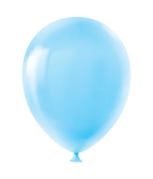 Açık Mavi Pastel Balon 12