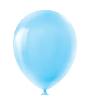 Açık Mavi Pastel Balon 12