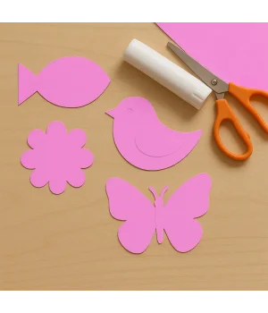 Açık Pembe Fon Kartonu 100gr 50x70