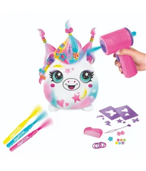 Airbrush Peluş Saç Hobi Set