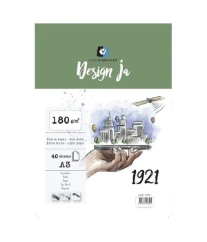 Alex Schoeller Design Ja Eskiz Çizim Defteri 180 gr. A3 40 yp.