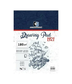 Alex Schoeller Drawing Pad Spiralli Eskiz Çizim Defteri 120 gr. A5 50 yp.