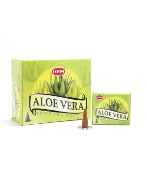 Aloe Vera Aromalı Konik Tütsü