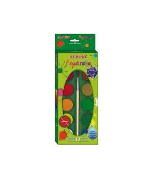 Alpino Aquarelle Sulu Boya 12 Renk