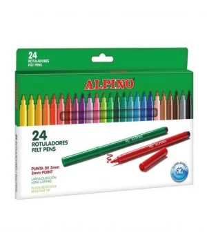 Alpino Keçeli Boya Kalemi 24 Renk