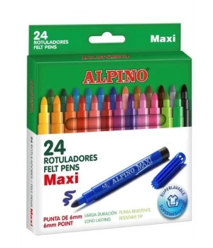 Alpino Maxi Keçeli Boya Kalemi 24 Renk