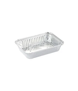 Alüminyum Kap 1000 gr Yayvan 100lü