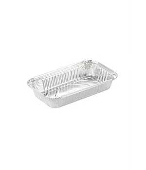 Alüminyum Kap 500 gr Dikdörtgen 100lü