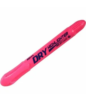 Amos Dry Highlighter Jel Fosforlu Kalem PEMBE