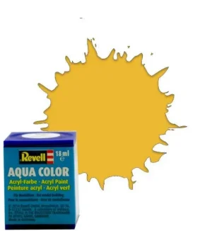 Aqua Color Sandy Yellow - Mat Boya- 18 ml