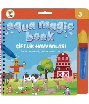 Aqua Magic Book Çiftlik Sihirli Boyama Kitabı