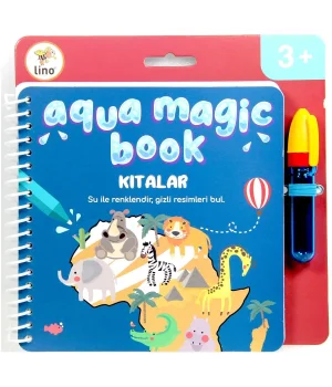 Aqua Magic Kıtalar Sihirli Boyama Kitabı