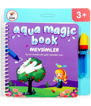 Aqua Magic Mevsimler Sihirli Boyama Kitabı