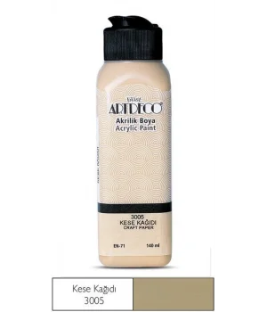 Artdeco Akrilik Boya 140 ml. 3005 KESE KAĞIDI
