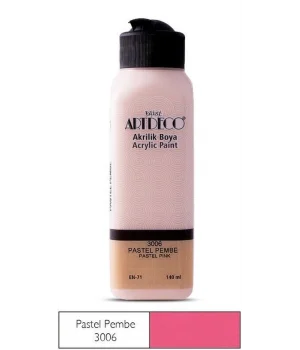 Artdeco Akrilik Boya 140 ml. 3006 PASTEL PEMBE