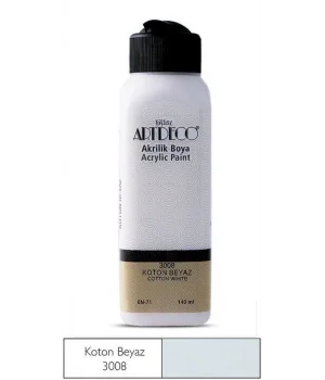 Artdeco Akrilik Boya 140 ml. 3008 KOTTON BEYAZ