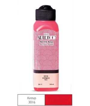 Artdeco Akrilik Boya 140 ml. 3016 KIRMIZI