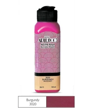 Artdeco Akrilik Boya 140 ml. 3020 BURGUNDY